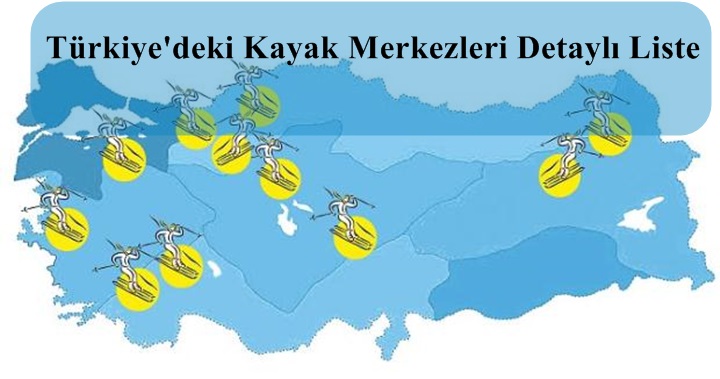 Türkiye’deki Kayak Merkezleri Detaylı Liste +10